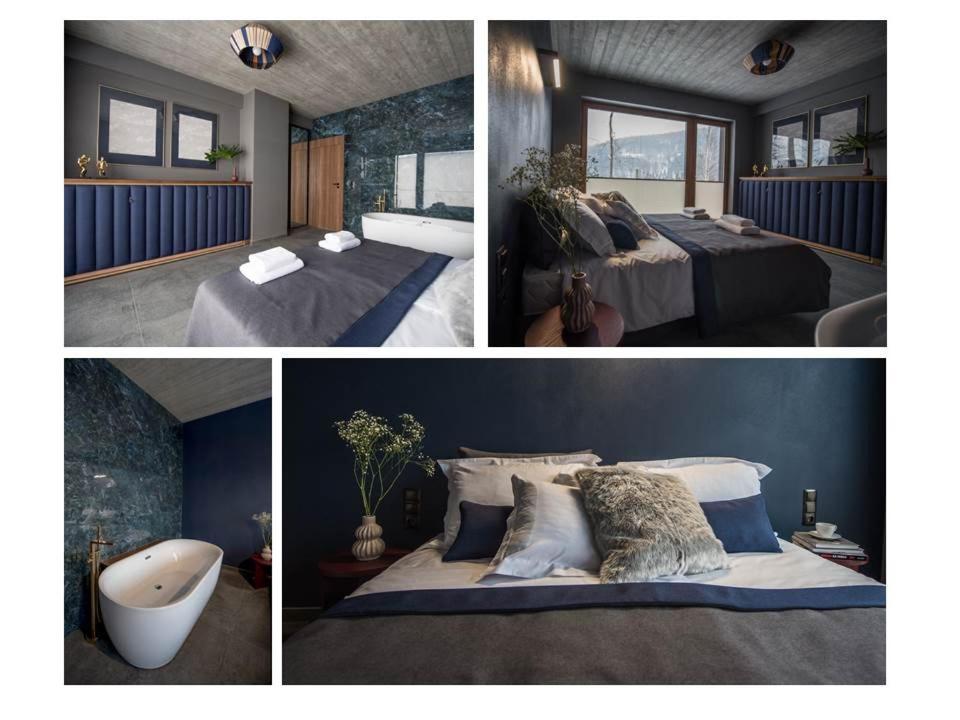Aspen Deluxe Residence & Aspen Cottage Międzybrodzie Bialskie Exteriör bild