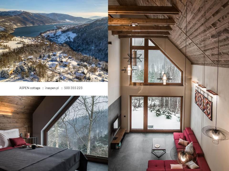 Aspen Deluxe Residence & Aspen Cottage Międzybrodzie Bialskie Exteriör bild