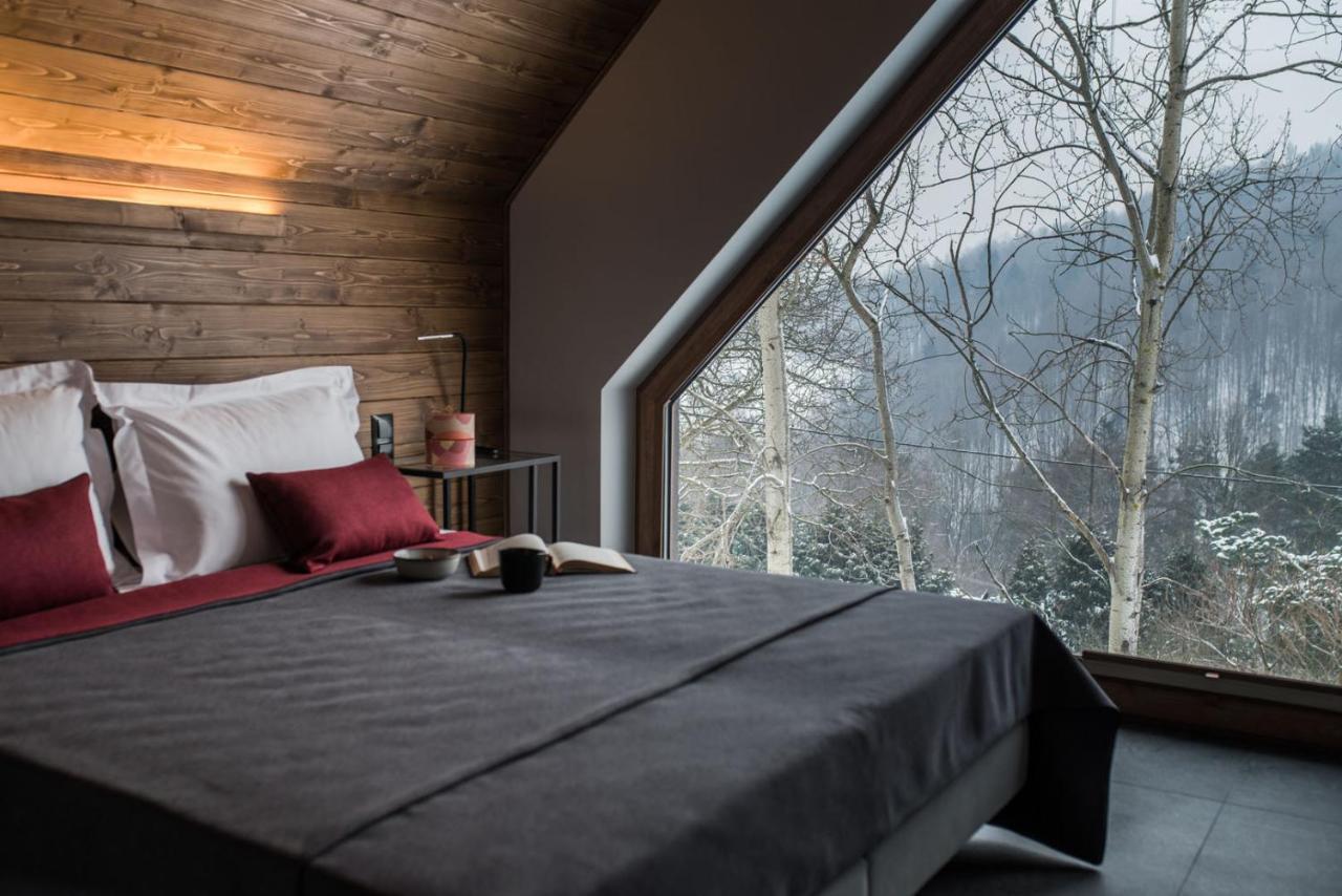 Aspen Deluxe Residence & Aspen Cottage Międzybrodzie Bialskie Exteriör bild
