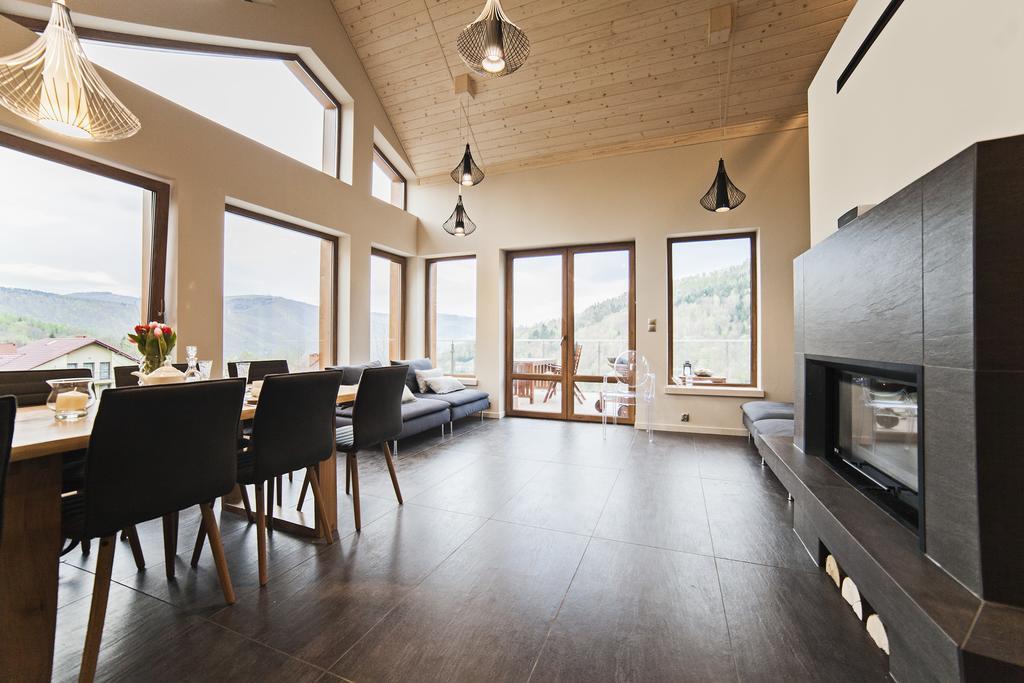 Aspen Deluxe Residence & Aspen Cottage Międzybrodzie Bialskie Rum bild